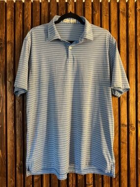 Peter Millar Featherweight Striped Polo